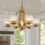 Lustre en cristal moderne 6 lumières Stodola