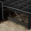 Velvet Pull-out Sleeper Sofa Bed, Adjustable Back and with USB Pport, swivel phone stand-1730899936-1730899939