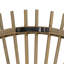 Alajia Rattan Oval Wall Mirror-1468971143