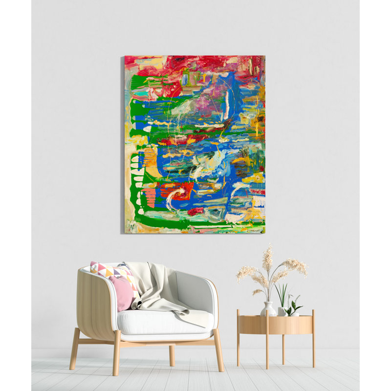 Vortex 2 Painting by Irina Gorbman, 36" H x 24" W