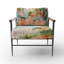 Fauteuil d'appoint rembourré bord de mer de couleur pastel Paradise III-1784591896