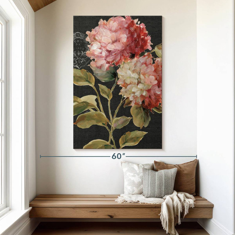Harnek Harmonious Hydrangeas, 51" H x 34" W