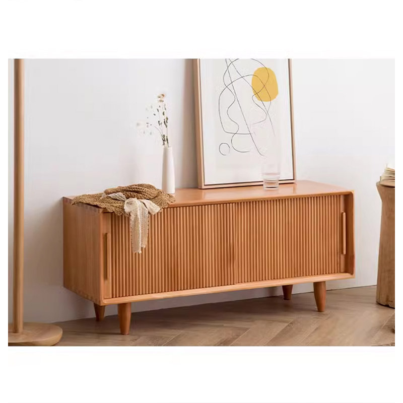 39.37" Brown Rectangular Solid Wood Shoe Storage