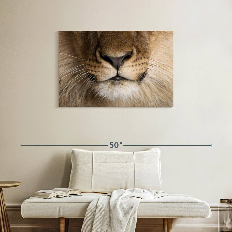 Brampt Lion Whiskers, 24" H x 36" W