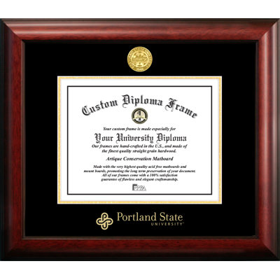 Cadre photo à diplôme en relief state university Portland