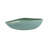 Decorative Oval Ceramic Bowl for Home Decor - Modern Accent Bowl with Abstract Pattern for Kitchen Counter or Home Decor - 18", Green