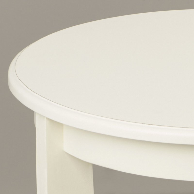 Table de bout Tutuala, Blanc