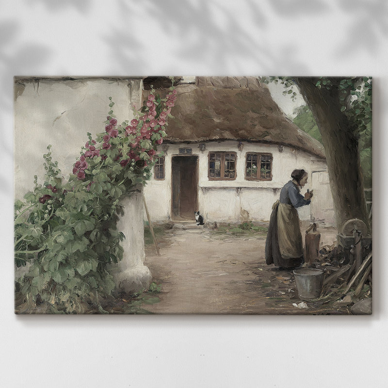 Paysages rétro-D XXVII -Galerie en toile Cavas, 12 x 18