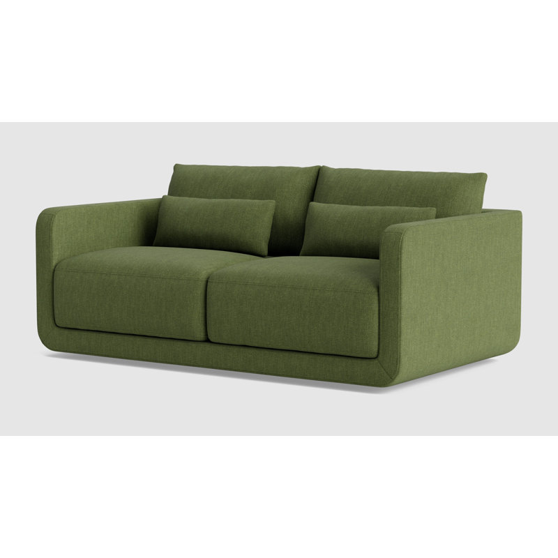 Eva Loveseat (70"), Performance Weave - Basil