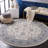 Eileen Oriental Ivory/Blue Area Rug-1896562236