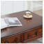 Table basse sculptée en acajou
