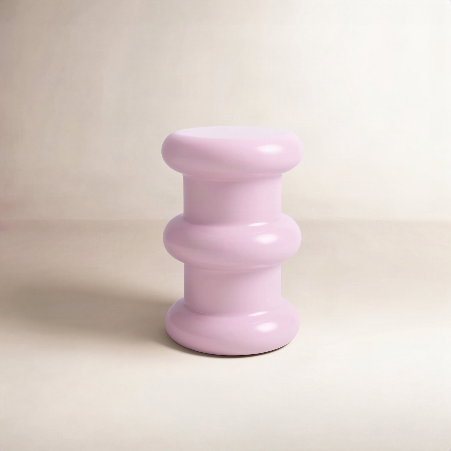 Pilastro Accent Stool, Pink