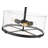 Mabe Glass Semi Flush Mount-1550641148