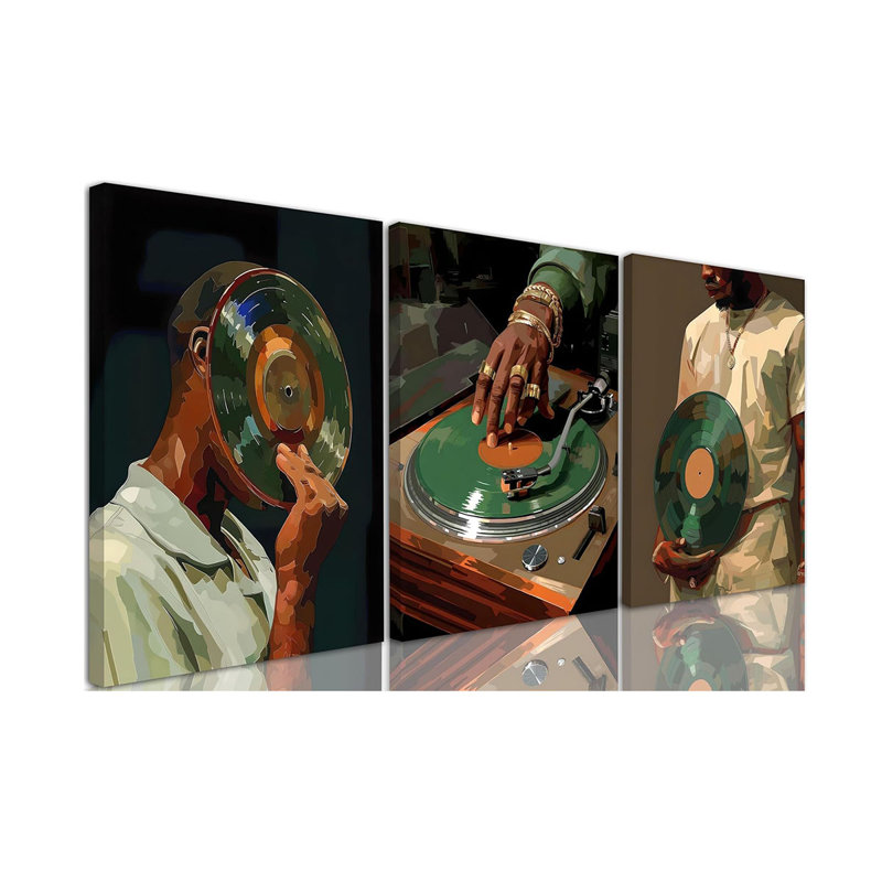 3 Piece Wrapped Canvas Print