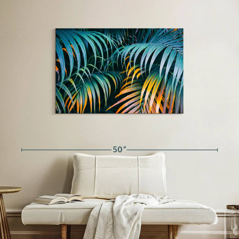Feuilles de palmier Harnek Green Jungle