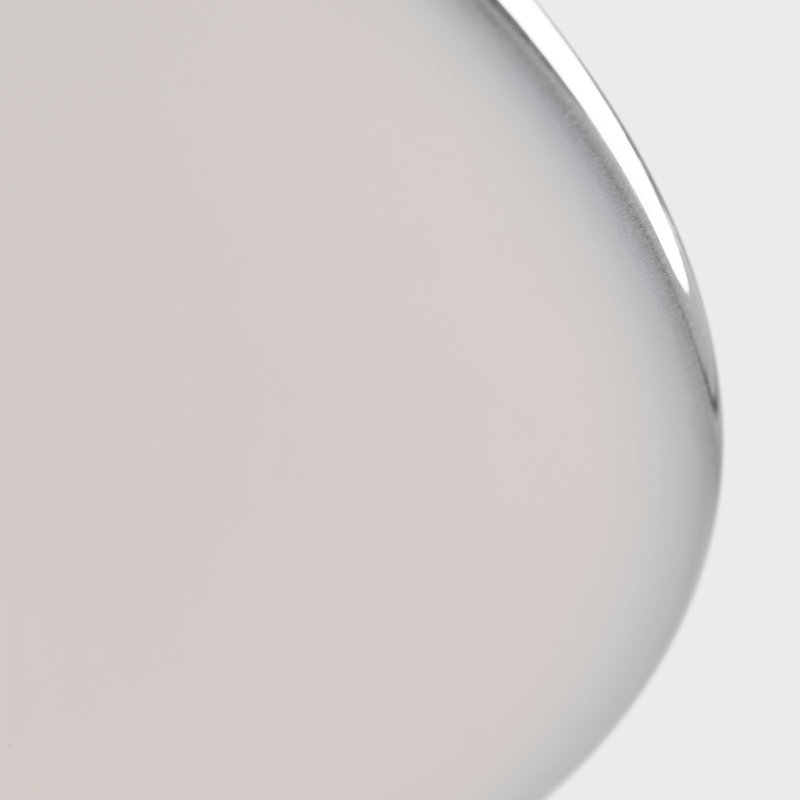 Thomas O'Brien Dash 1 Light Dining Room Pendant , 183" H x 24" W x 24" D, Polished Nickel