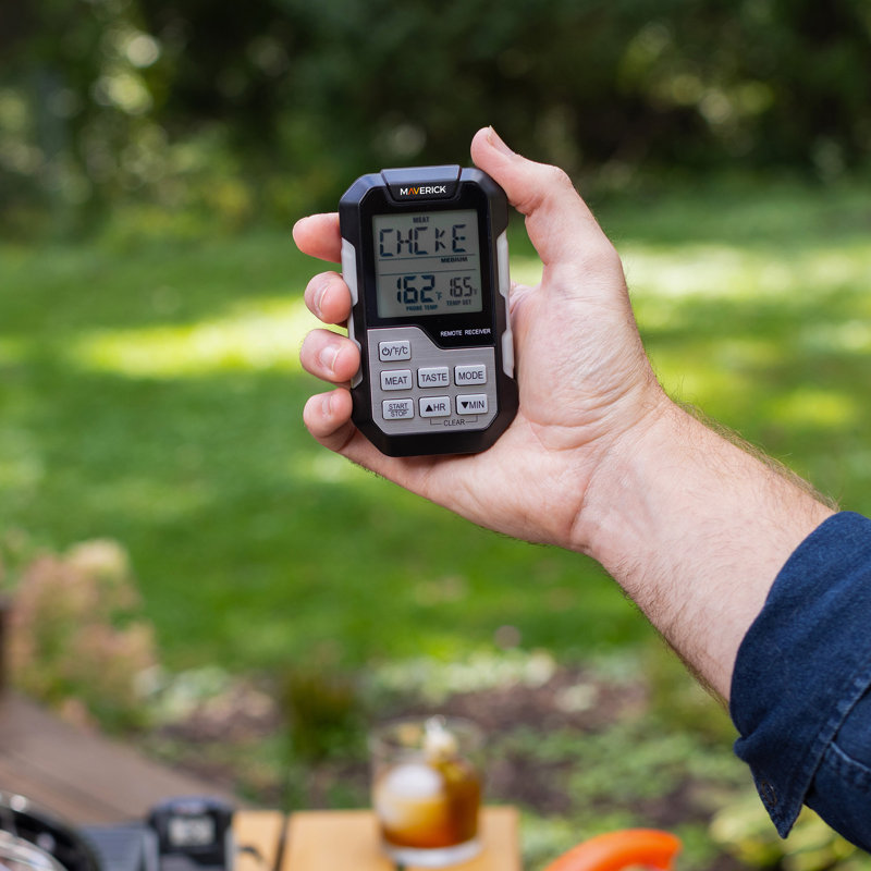 Maverick Long Range Wireless Remote Cooking Thermometer, Single Probe