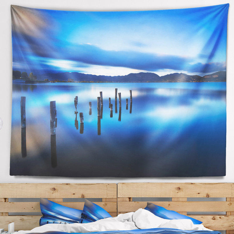 Photographie de paysage Schafer Blue Lake Sunset, H 32 po x l 39 po