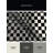 Machine Washable Paulett Modern Checkered Rug in Blue – Black Binding-477708107