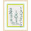 «Botanical Shapes in a Pastel Palette» par Gadd Wood, reproduction d'art encadrée-161945757-161945754