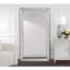 Miroir de plancher perlé 79 po Finth