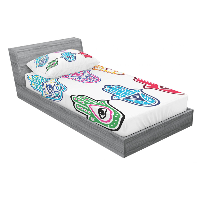 Microfiber Sheet Set, Twin XL Sheet Set with Fitted Sheet