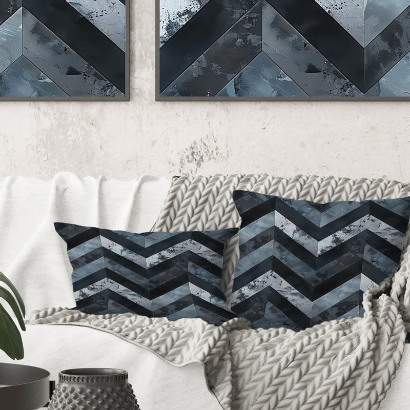 Coussin Chevron Glamour II - Glam