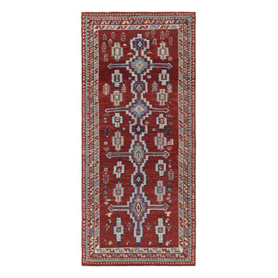 Burano Handmade Kilim Wool Geometric Area Rug