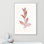 Wilfrid Red Leaf II par Tara Studios - reproduction d'art