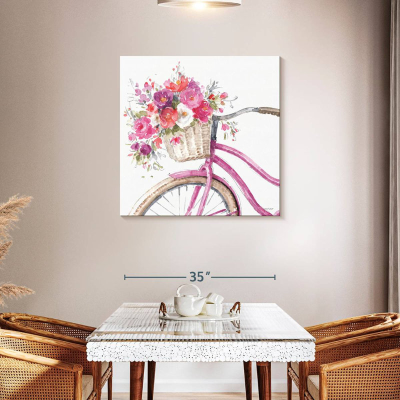 Harnek Obviously Pink XIV A, 36" H x 36" W