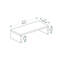 Ladawn Manufactured Wood Monitor Stand-558590212