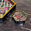 Myrtle & Mary Set of 4 Hexagonal Coasters – PARADISE LOST