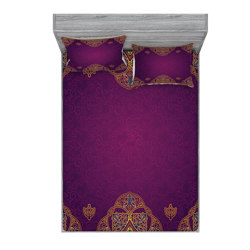 Microfiber Sheet Set, Full Sheet Set with Fitted Sheet