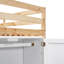 Lit mezzanine en bois avec garde-robe de rangement intégré et 2 fenêtres-1885378813