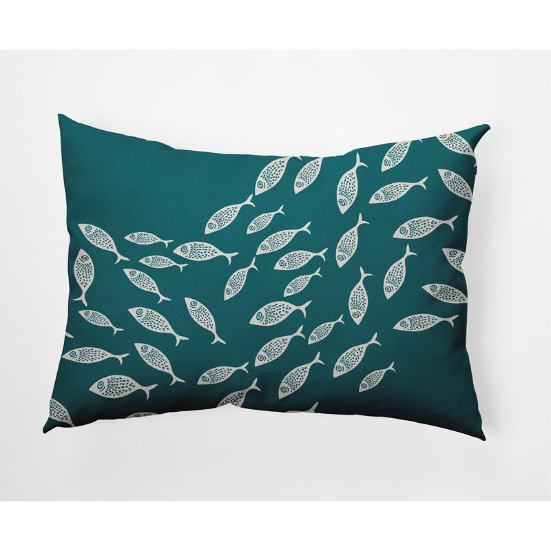 Housse et insert Jemima, Océan bleu sarcelle, 14 po x 20 po