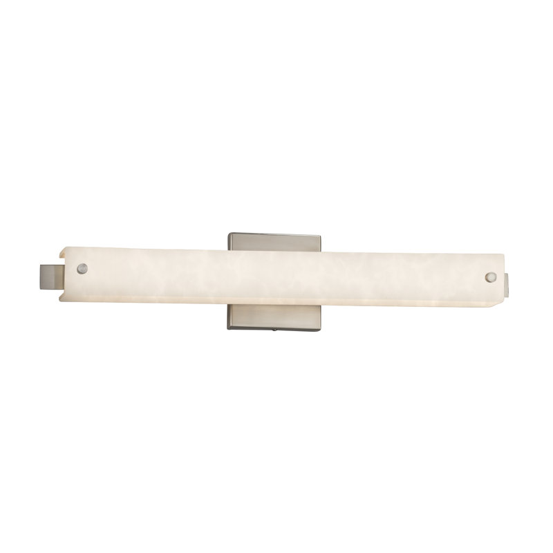 Dimmable Bath Bar, Brushed Nickel