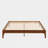 Bamboo Wood Platform Bed Frame-398702133-375586245