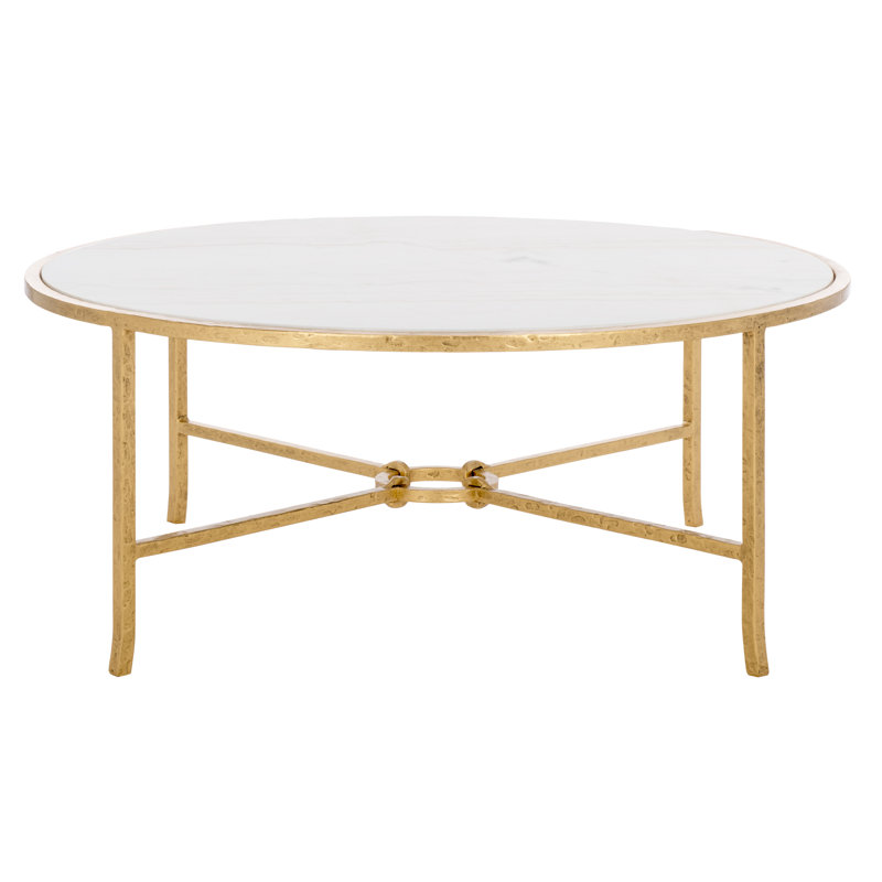 Markley Forged Metal Round Coffee Table