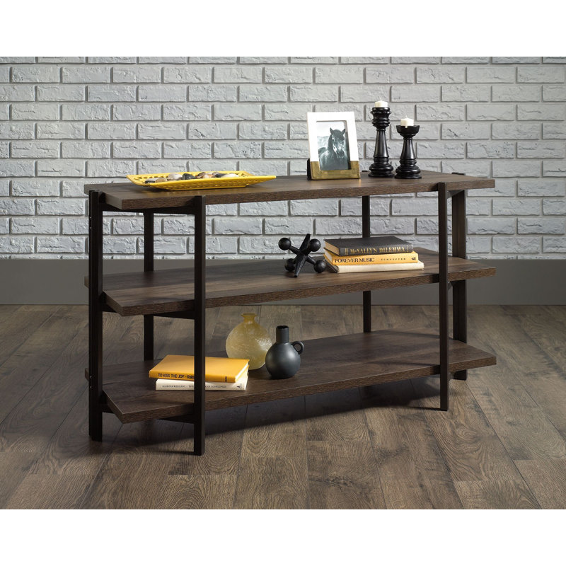 Console 43,701 po Prisma, Brun foncé