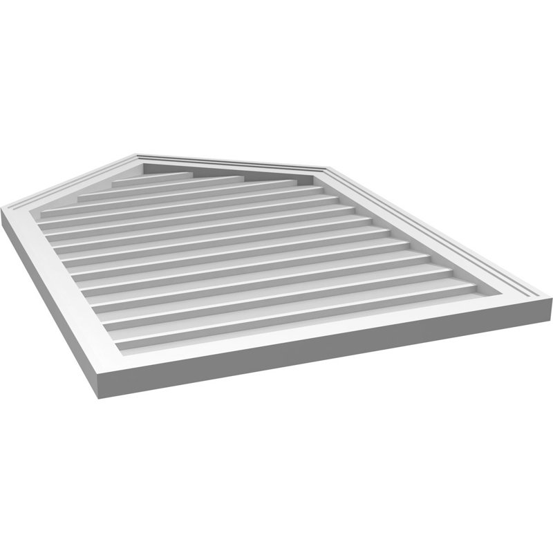 Ventilateur à pignon en uréthane non-fonctionnel Signature, H 40 po x l 28 po x P 1,5 po