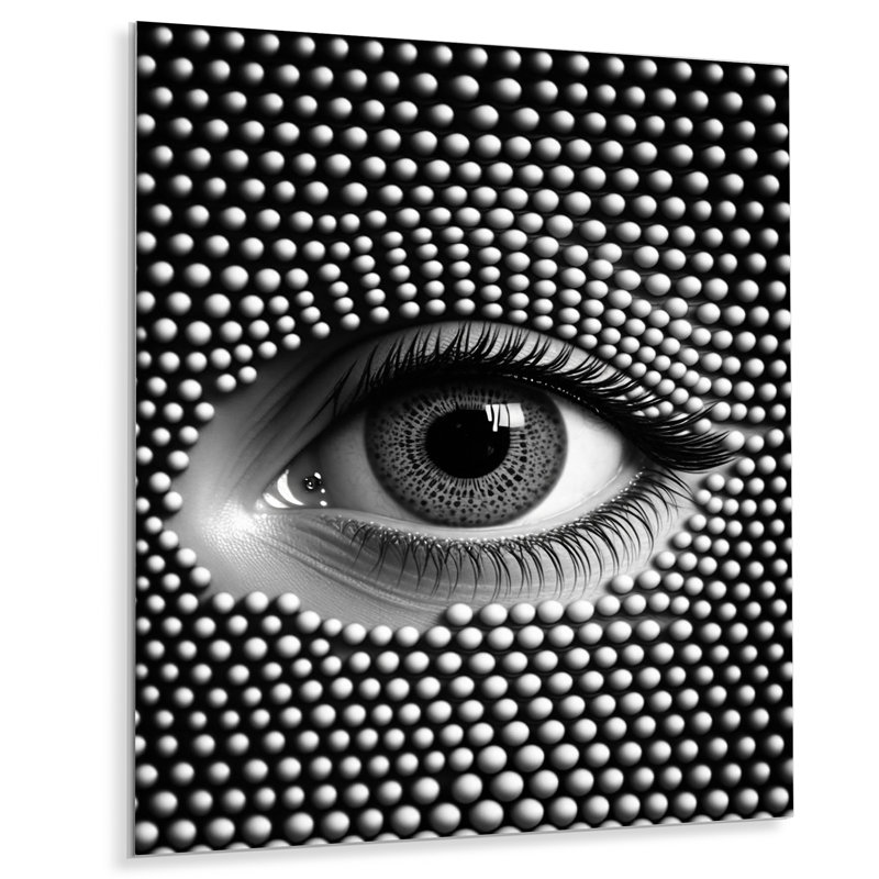 Décoration murale Hakeema Infinity, H 20 po x l 12 po x P 1 po