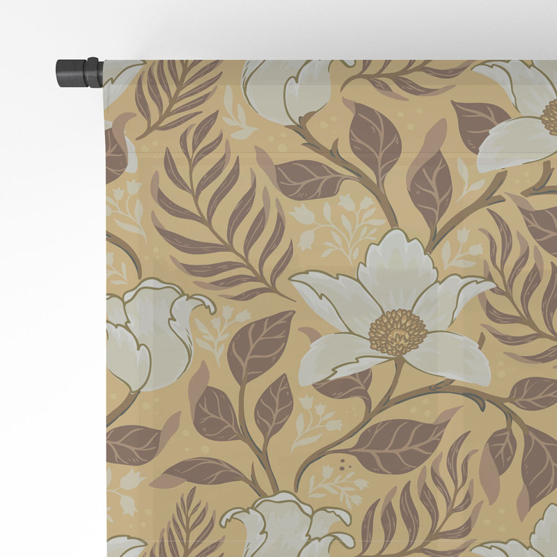 Rideau en polyester Falconet, L 50 po x L 84 po