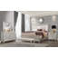 Lit très grand avec champagne Cross Glam