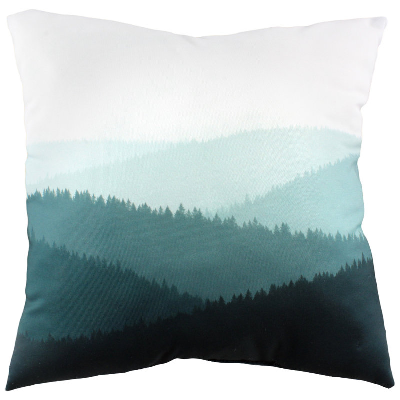 Housse de coussin carré et insert, Vert
