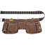 13 Pockets Tool Belt, Adjusts from 29 Inches to 54 Inches, Leather Heavy Duty Tool Pouch Bag