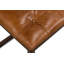 Banc en cuir Mobley