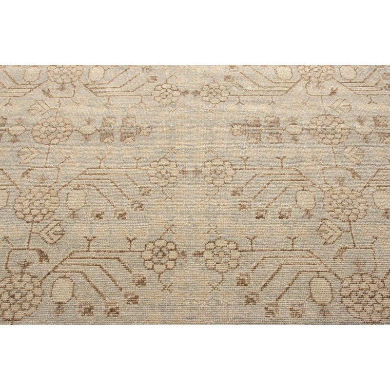 Distressed Homage Handmade Kilim Wool Geometric Area Rug, Rectangle 6' x 9'