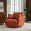 Chaise pivotante rembourrée avec 2 coussins latéraux -625362270