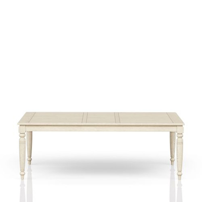 Table de salle à manger, Blanc