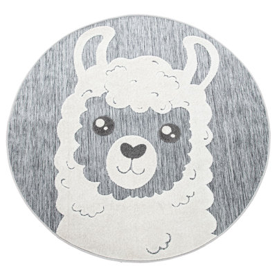 Molimo Round Polypropylene Rug